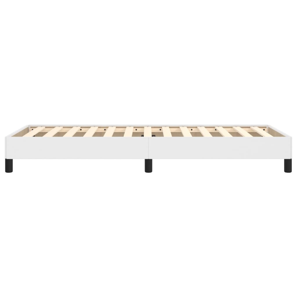 sengeramme 100x200 cm kunstlæder hvid