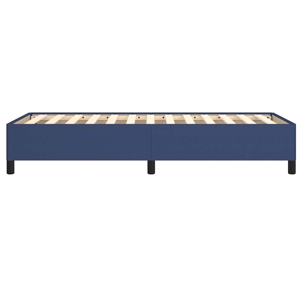 sengeramme uden madras 100x200 cm stof blå