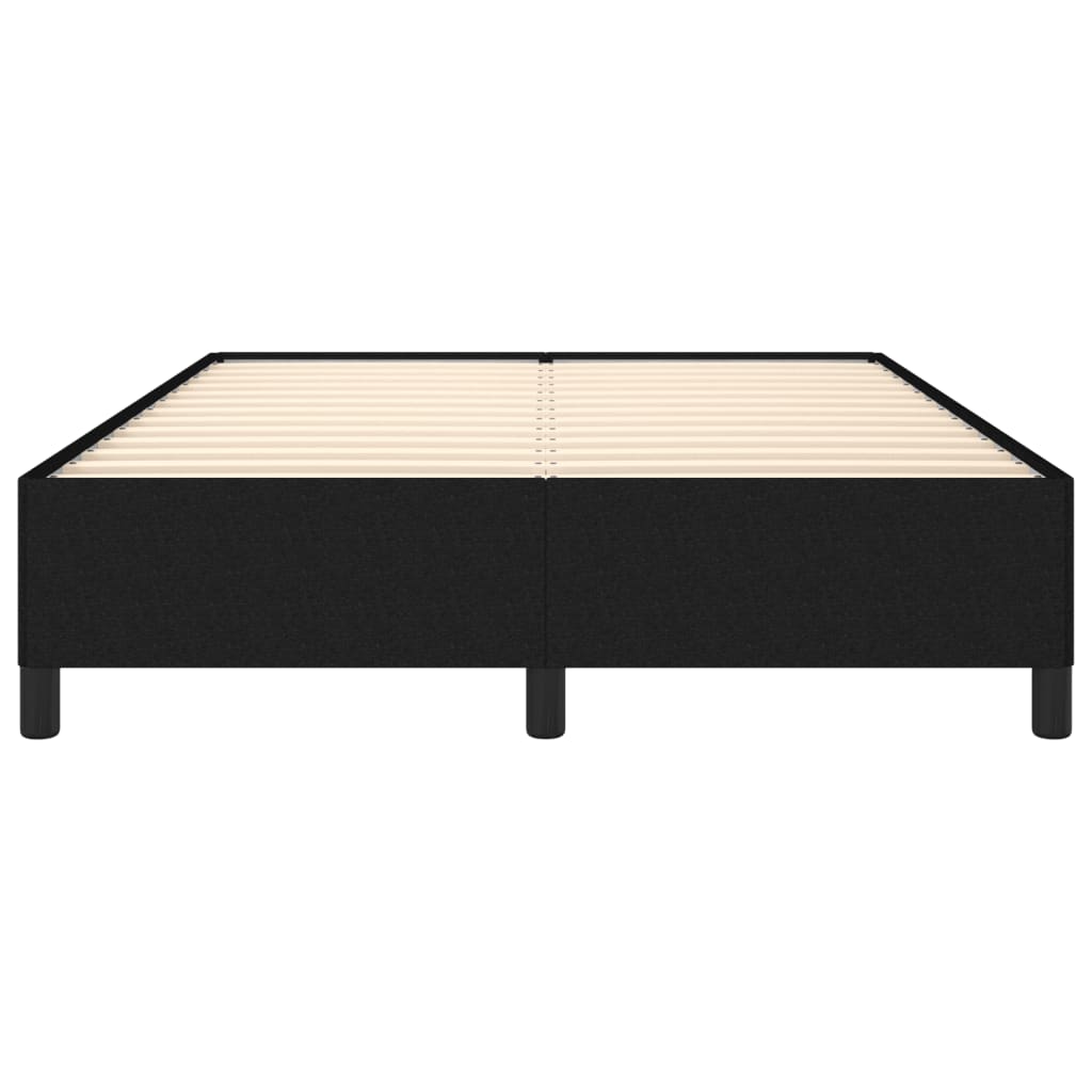 sengeramme uden madras 140x200 cm stof sort