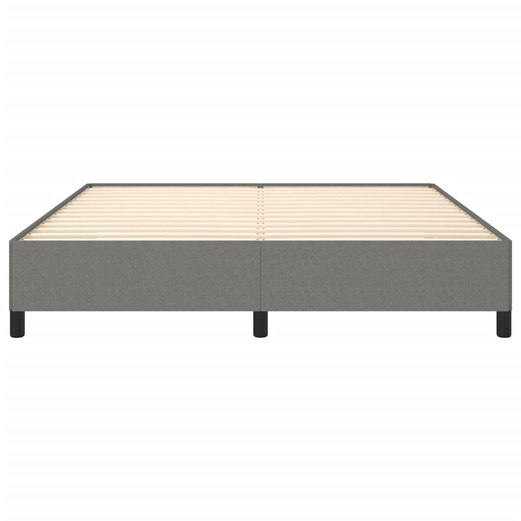 sengeramme uden madras 180x200 cm stof mørkegrå
