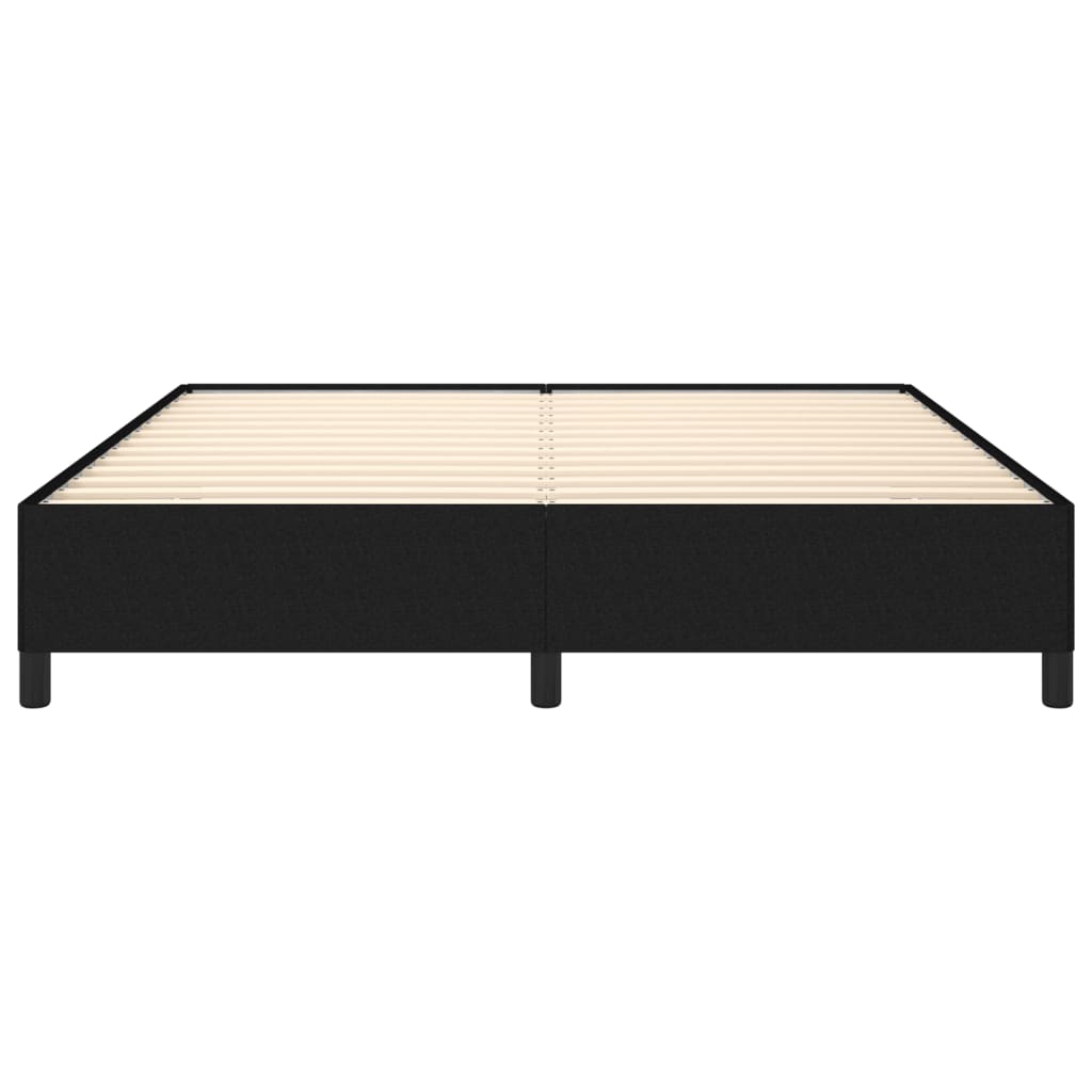 sengeramme uden madras 180x200 cm stof sort