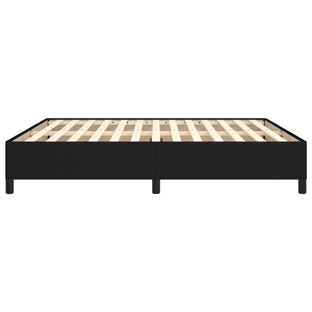 sengeramme uden madras 180x200 cm stof sort