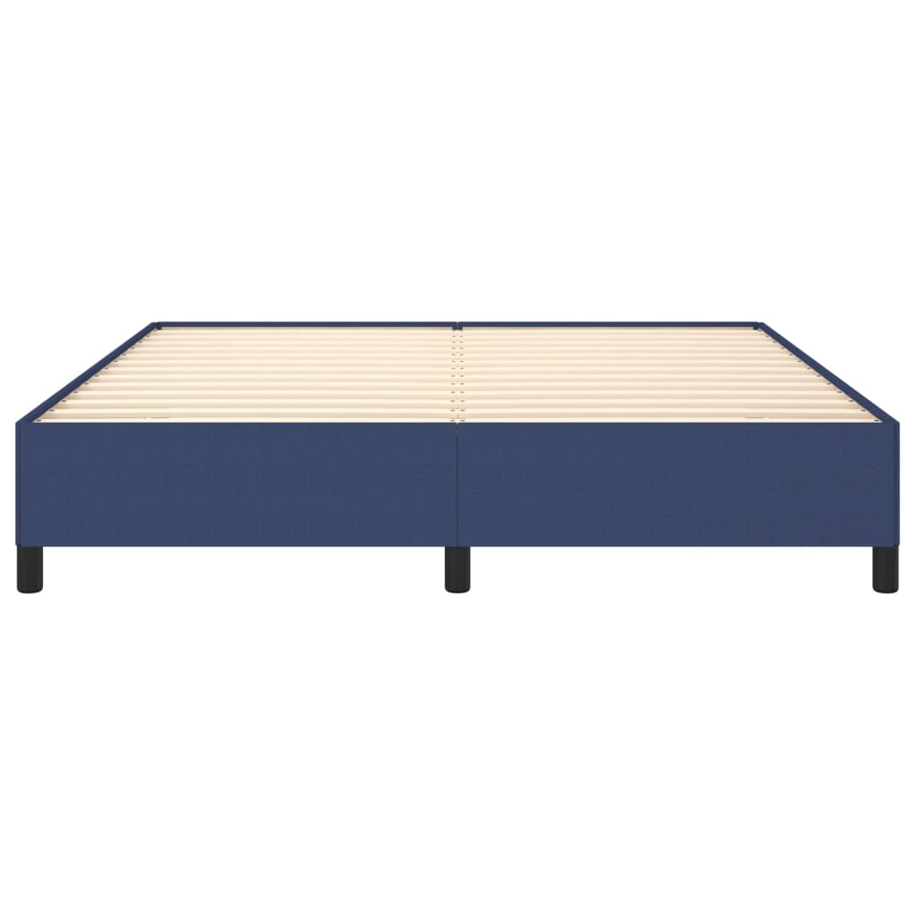 sengeramme uden madras 180x200 cm stof blå