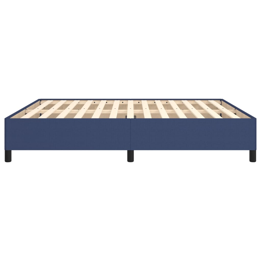 sengeramme uden madras 180x200 cm stof blå