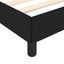 sengeramme uden madras 200x200 cm stof sort