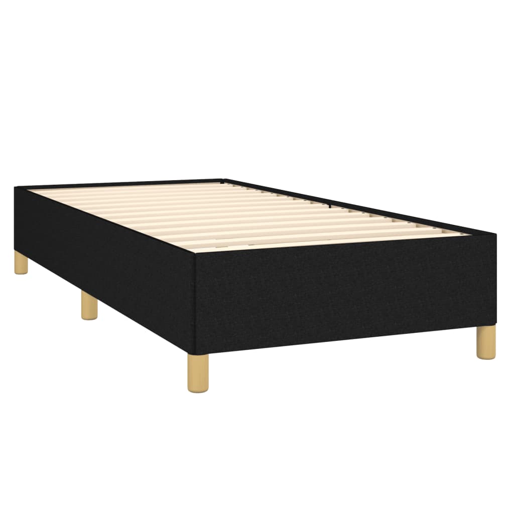 sengeramme uden madras 80x200 cm stof sort