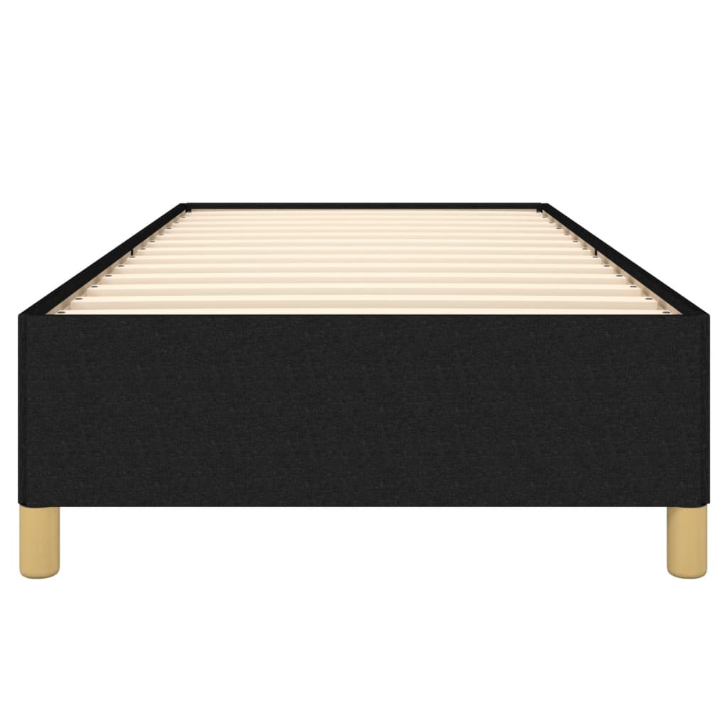 sengeramme uden madras 80x200 cm stof sort