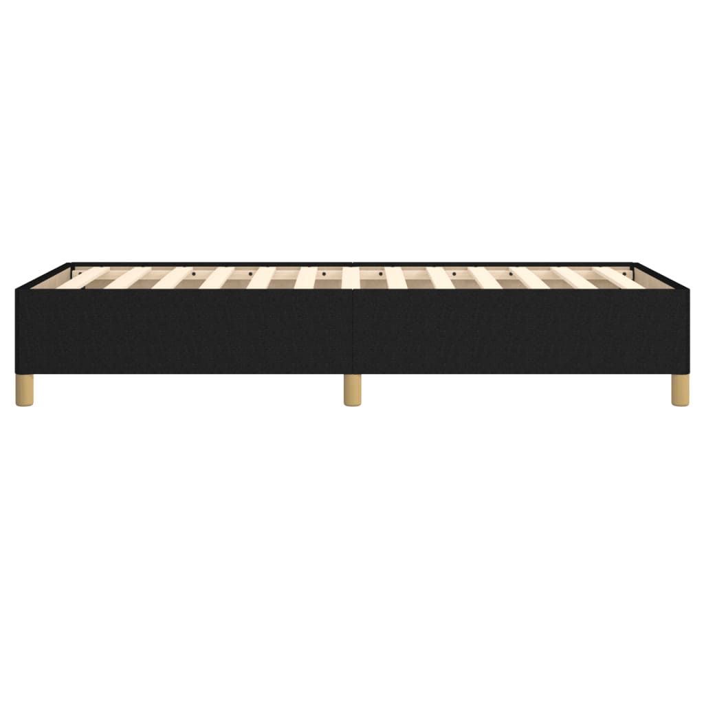 sengeramme uden madras 80x200 cm stof sort