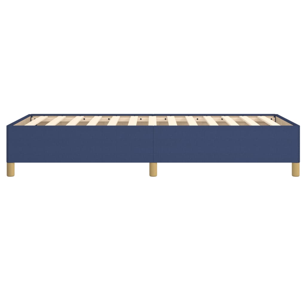 sengeramme uden madras 80x200 cm stof blå