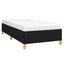 sengeramme uden madras 90x190 cm stof sort