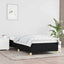 sengeramme uden madras 90x190 cm stof sort