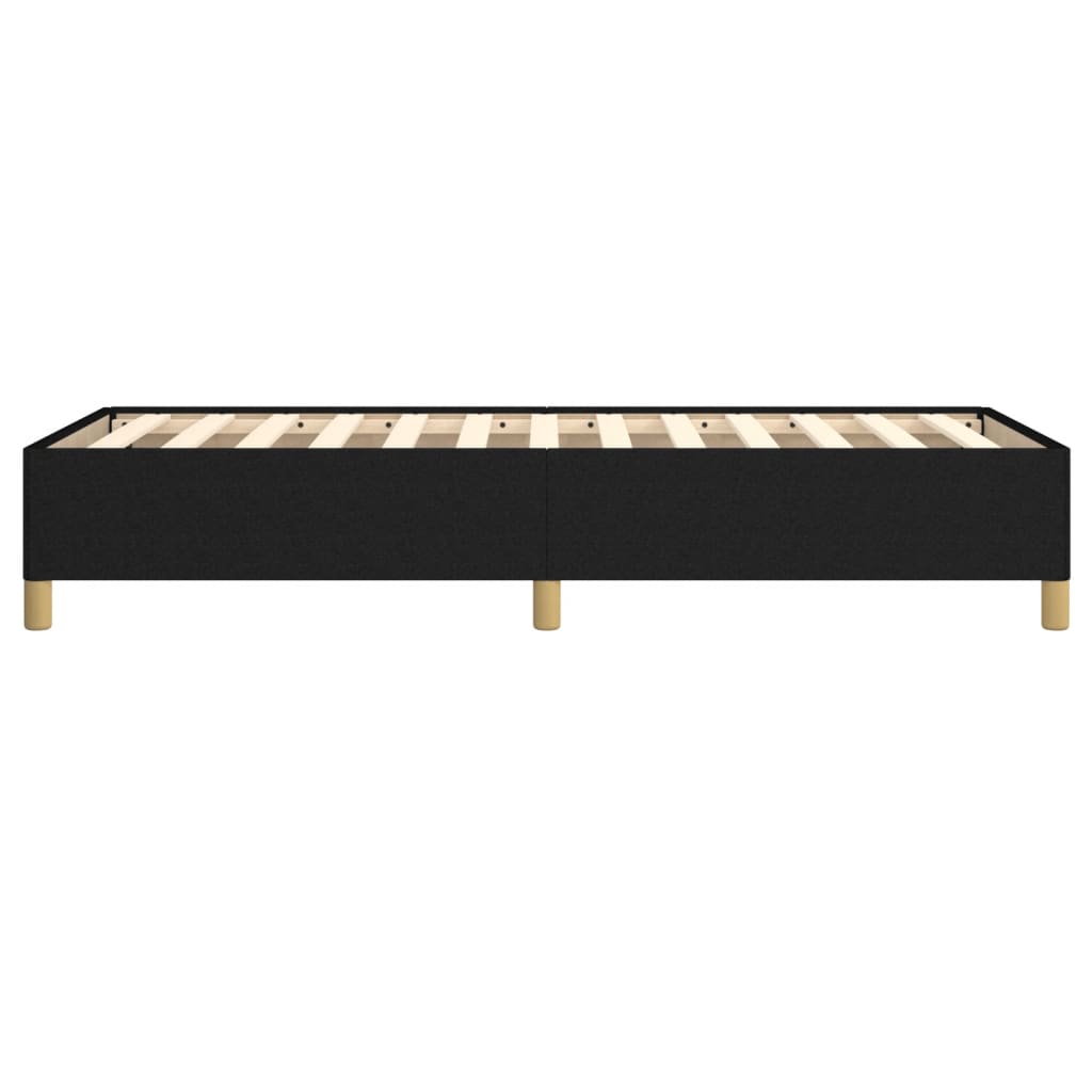 sengeramme uden madras 90x200 cm stof sort