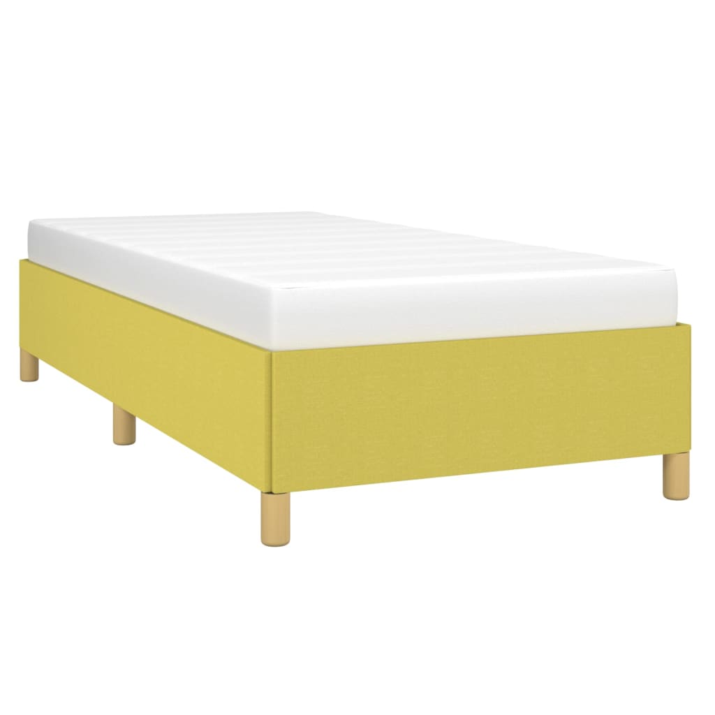 sengeramme uden madras 90x200 cm stof grøn