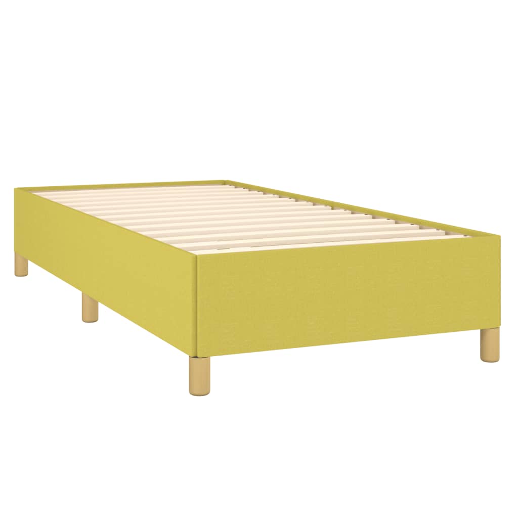 sengeramme uden madras 90x200 cm stof grøn
