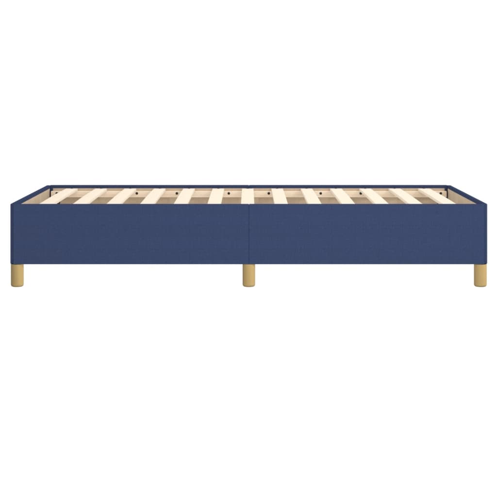 sengeramme uden madras 100x200 cm stof blå