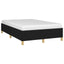 Sengeramme uden madras Sort 120x200 cm Stof
