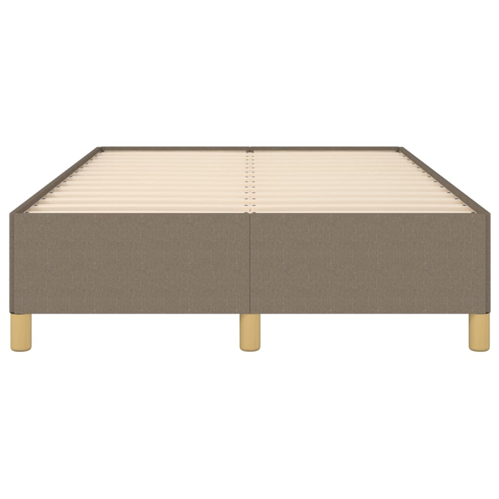 Sengeramme uden madras Taupe 120x200 cm Stof