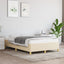 Sengeramme uden madras Creme 120x200 cm Stof