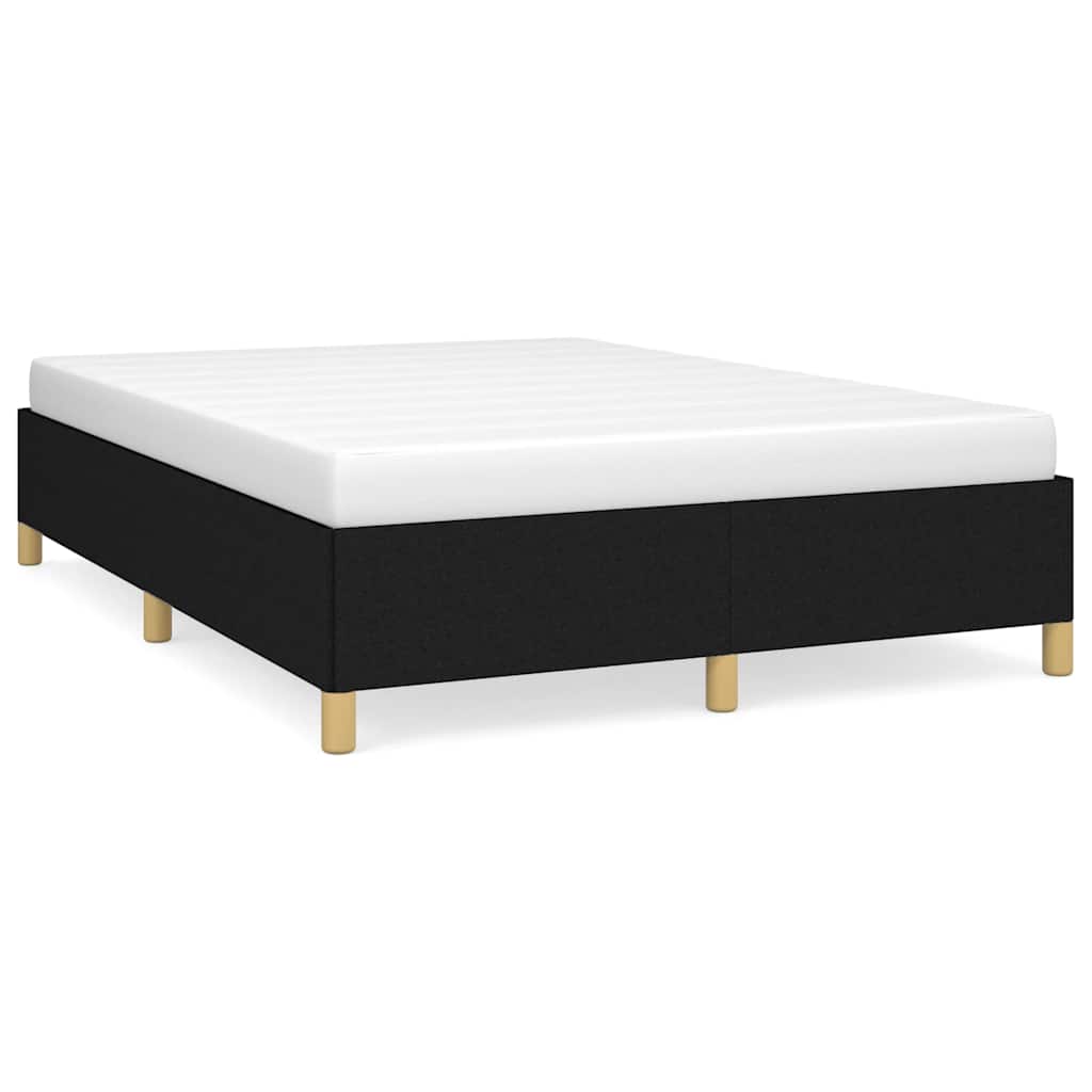sengeramme uden madras 140x200 cm stof sort