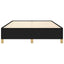 sengeramme uden madras 140x200 cm stof sort