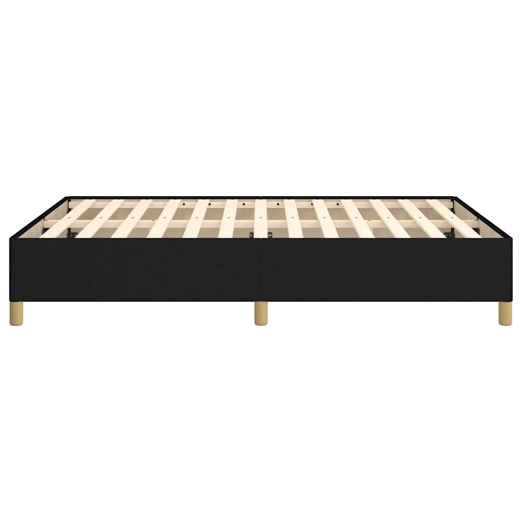 sengeramme uden madras 140x200 cm stof sort