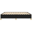 sengeramme uden madras 180x200 cm stof sort