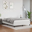 sengeramme uden madras 140x190 cm kunstlæder hvid