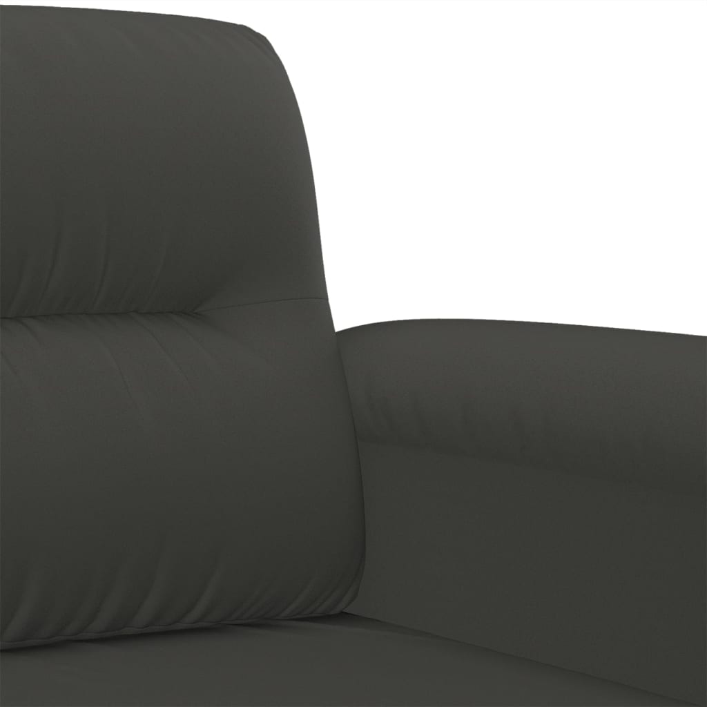 2-personers sofa 140 cm stof mikrofiberstof