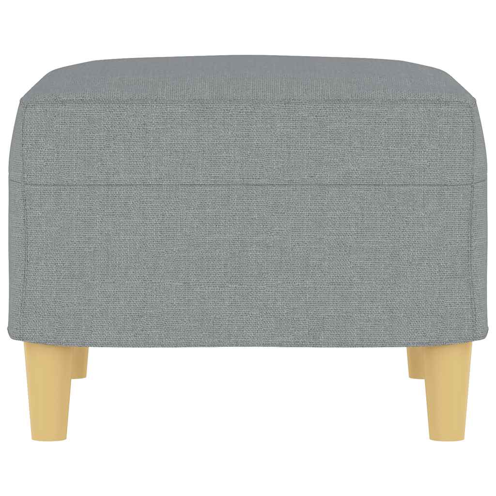 fodskammel 60x50x41 cm stof grå