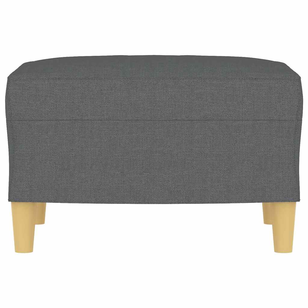 fodskammel 60x50x41 cm stof Mørkegrå