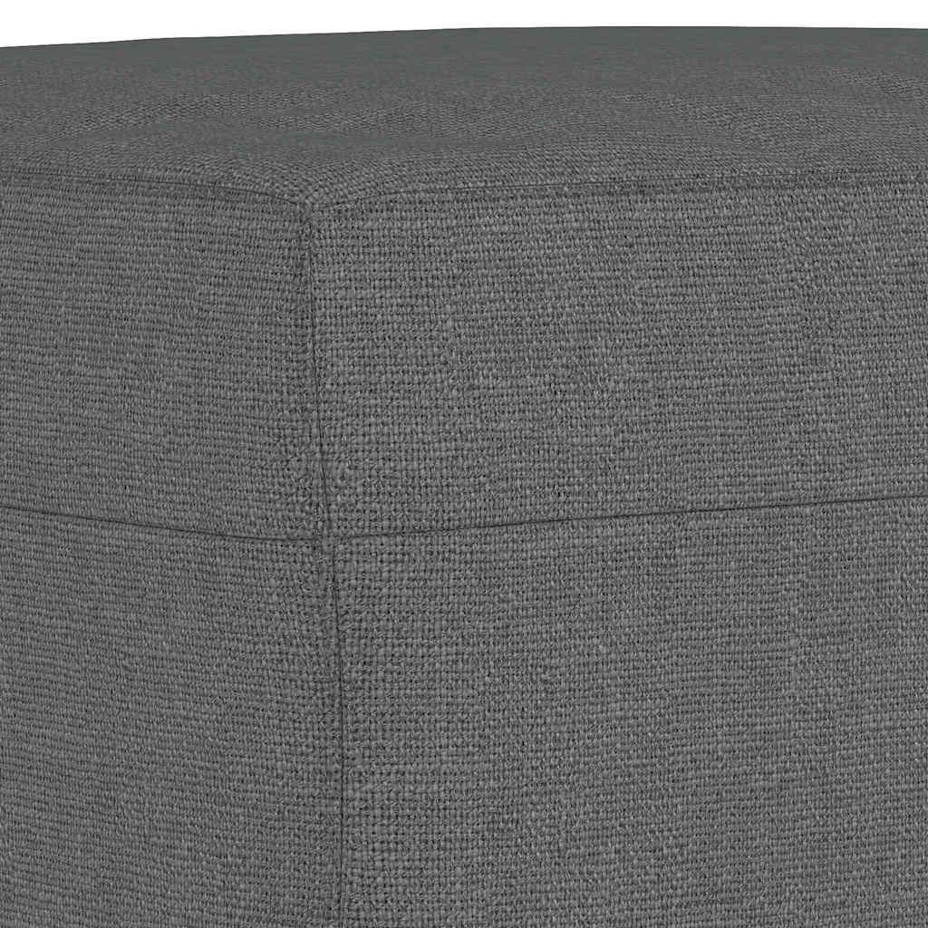 fodskammel 60x50x41 cm stof Mørkegrå