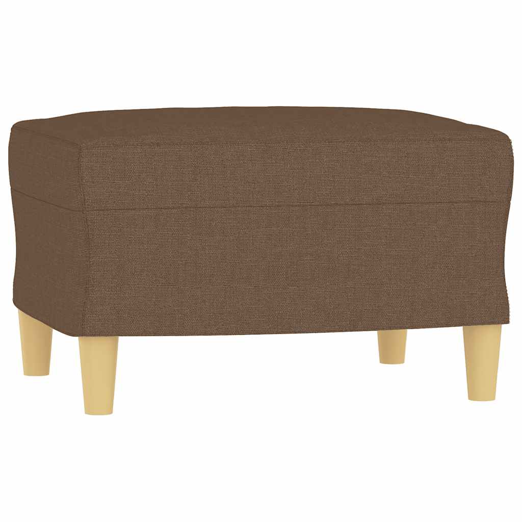 fodskammel 60x50x41 cm stof brun