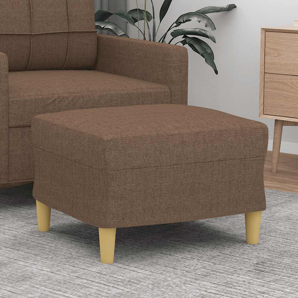 fodskammel 60x50x41 cm stof brun