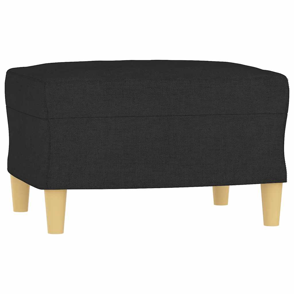fodskammel 60x50x41 cm stof sort