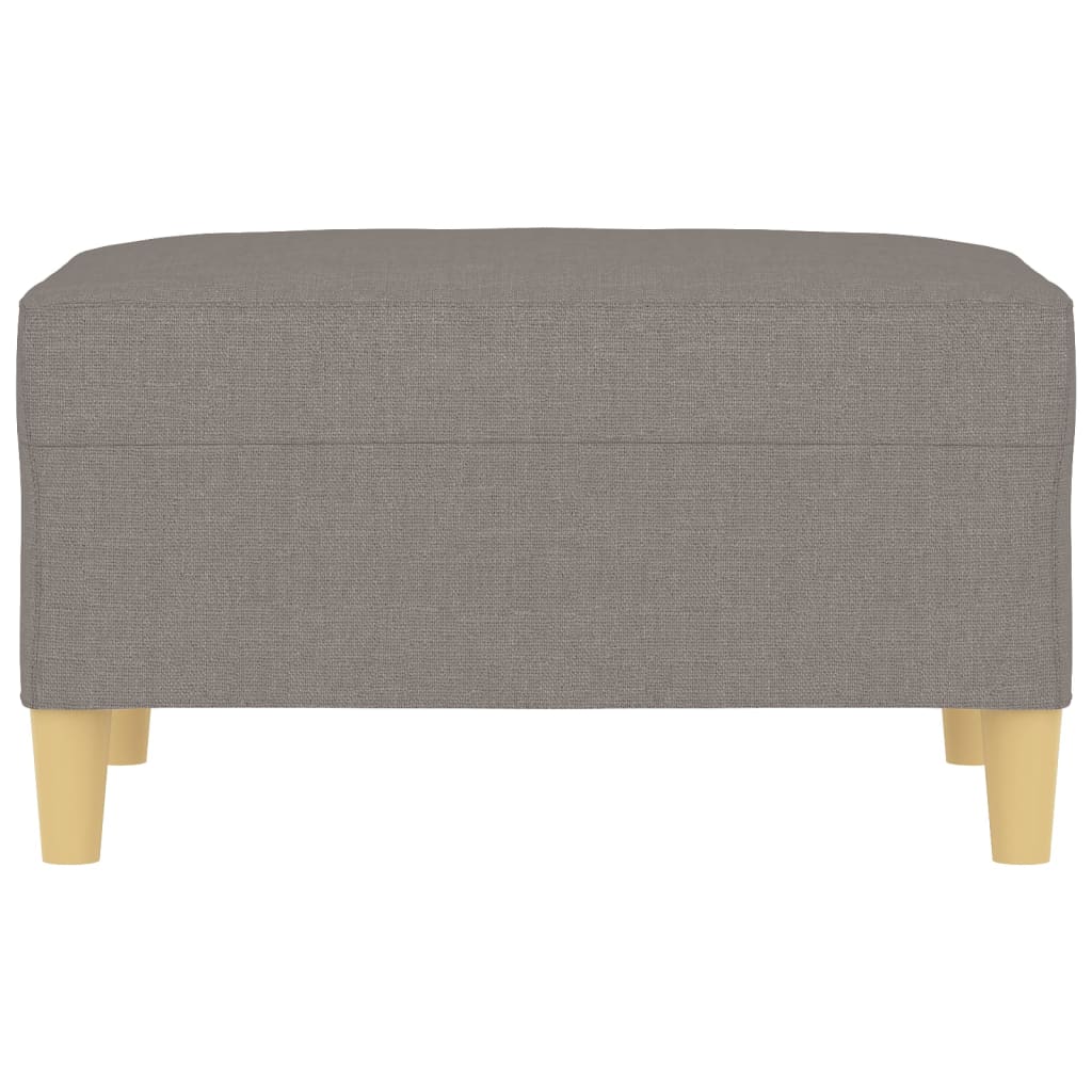 fodskammel 70x55x41 cm stof gråbrun