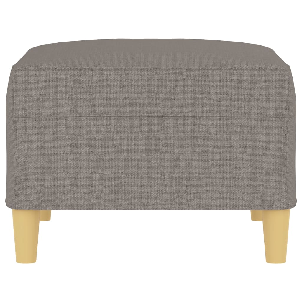 fodskammel 70x55x41 cm stof gråbrun