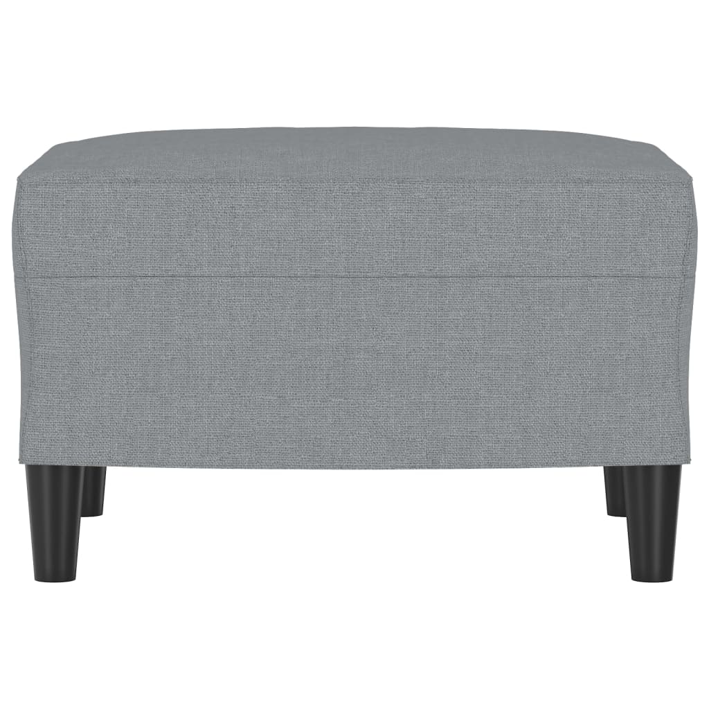 fodskammel 60x50x41 cm stof grå