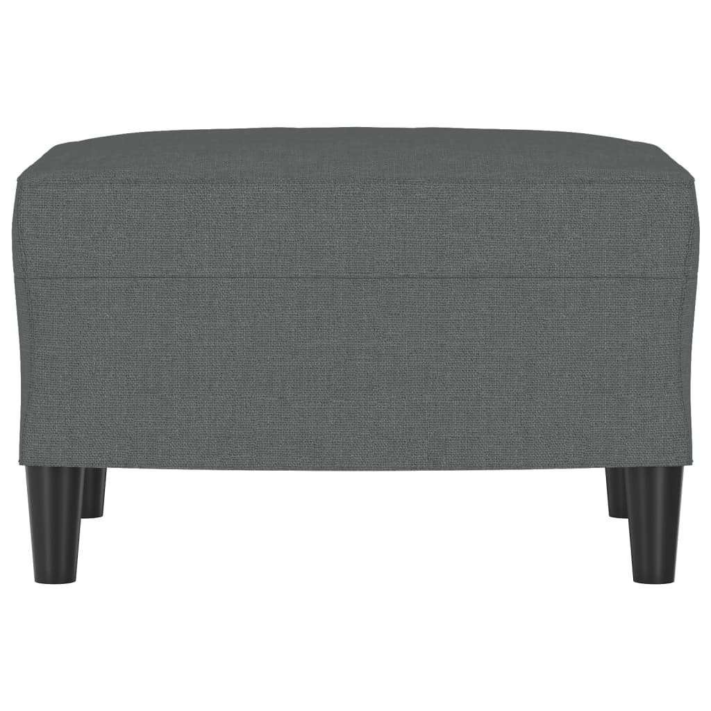 fodskammel 60x50x41 cm stof Mørkegrå