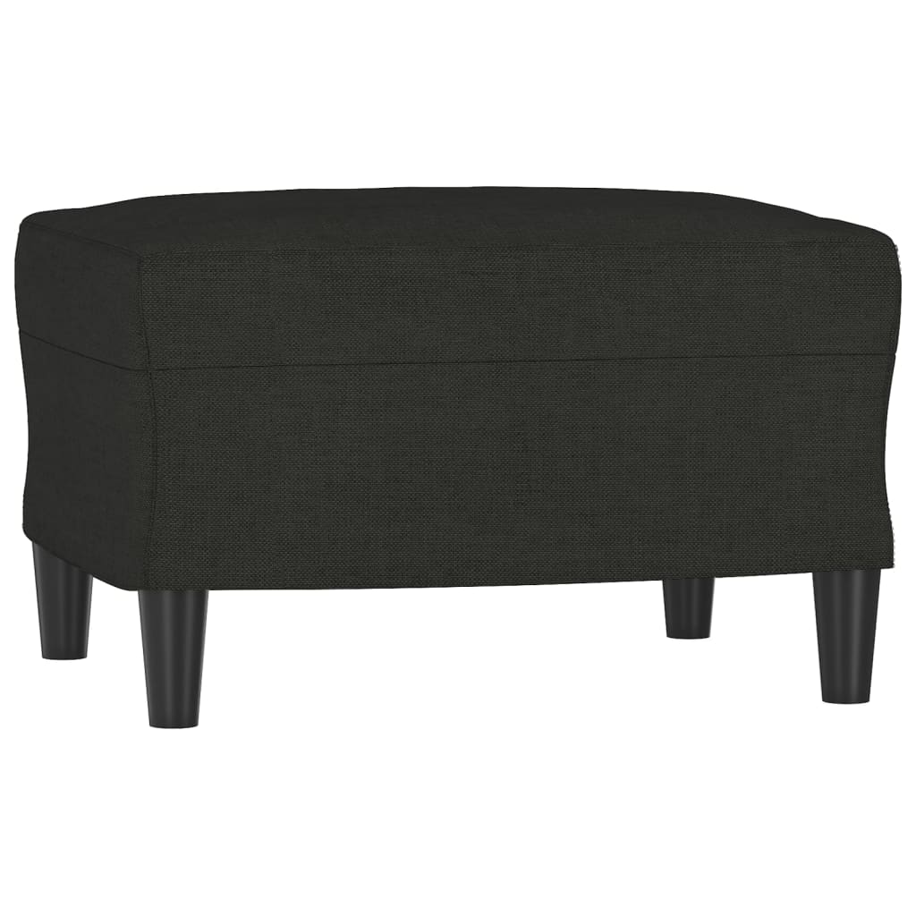 fodskammel 60x50x41 cm stof sort