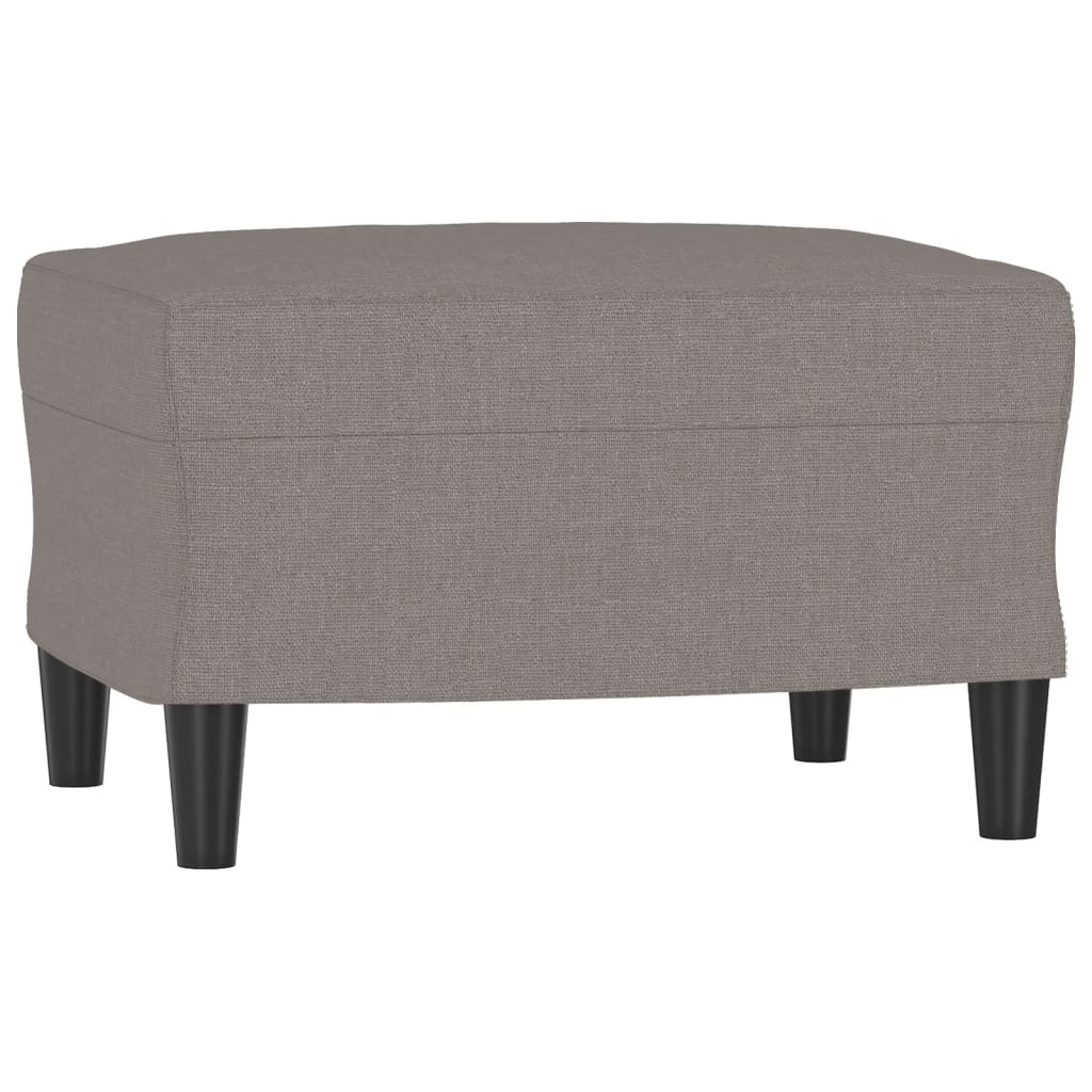fodskammel 60x50x41 cm stof gråbrun