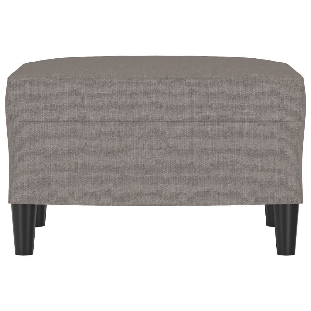 fodskammel 60x50x41 cm stof gråbrun