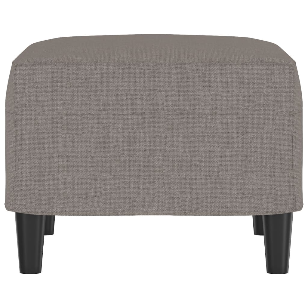 fodskammel 60x50x41 cm stof gråbrun
