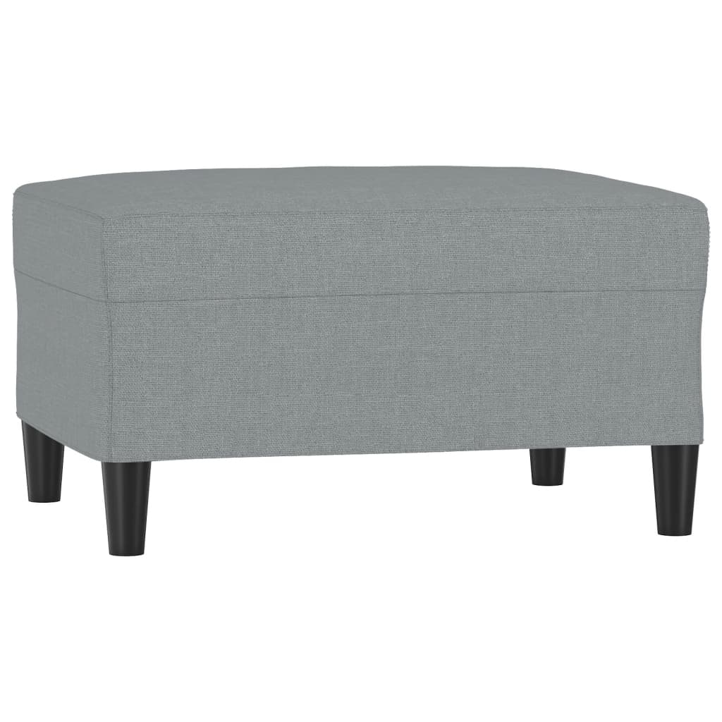 fodskammel 70x55x41 cm stof grå