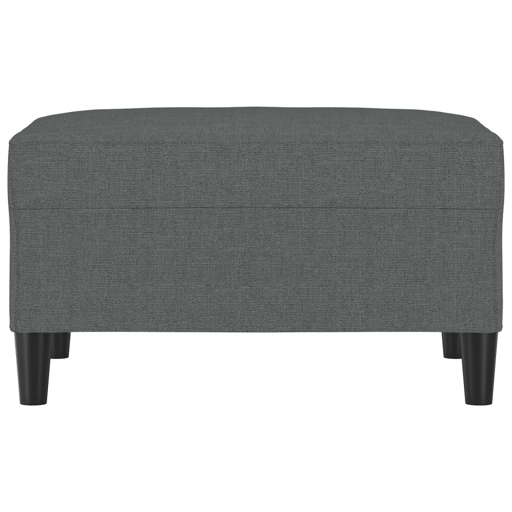 fodskammel 70x55x41 cm stof mørkegrå