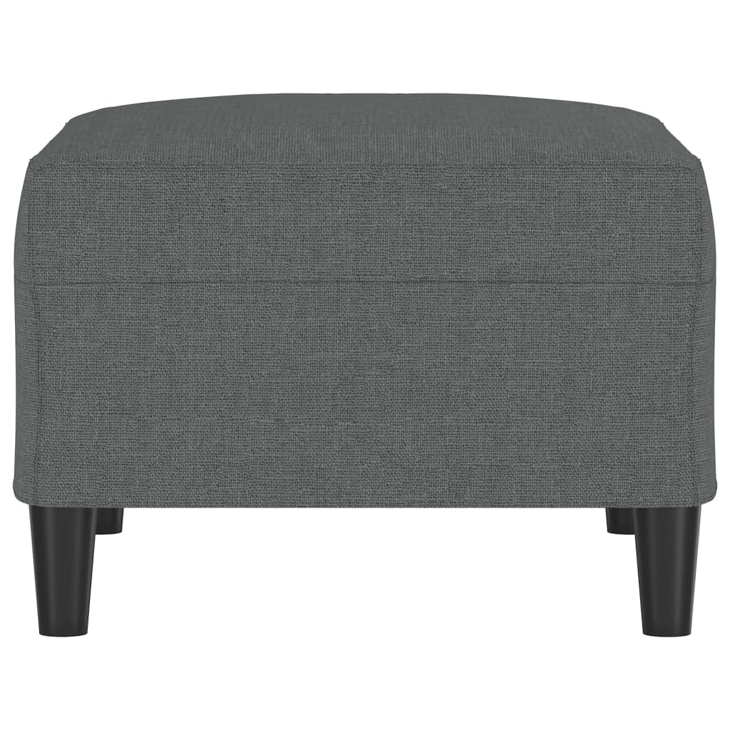 fodskammel 70x55x41 cm stof mørkegrå
