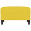fodskammel 70x55x41 cm stof lysegul