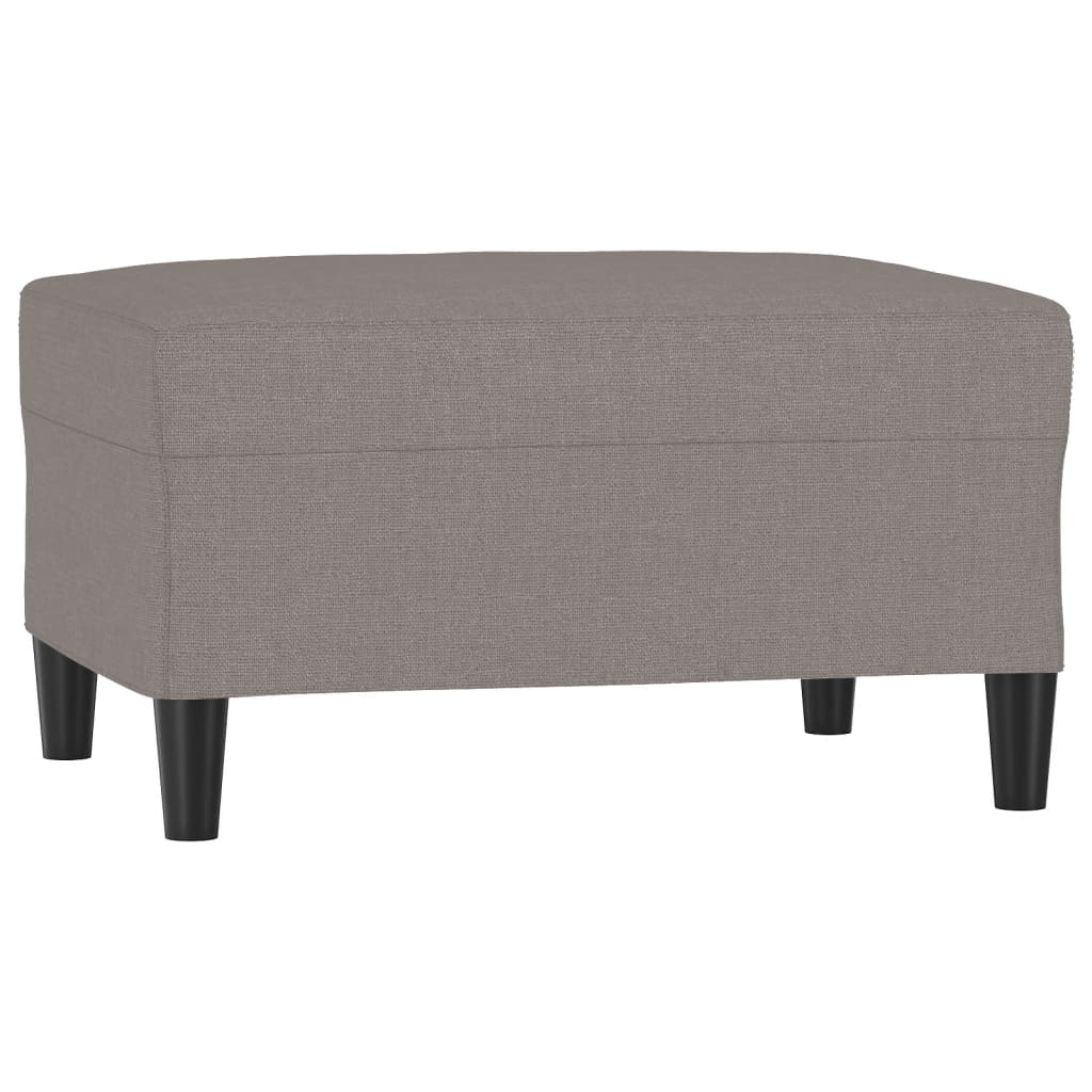 fodskammel 70x55x41 cm stof gråbrun