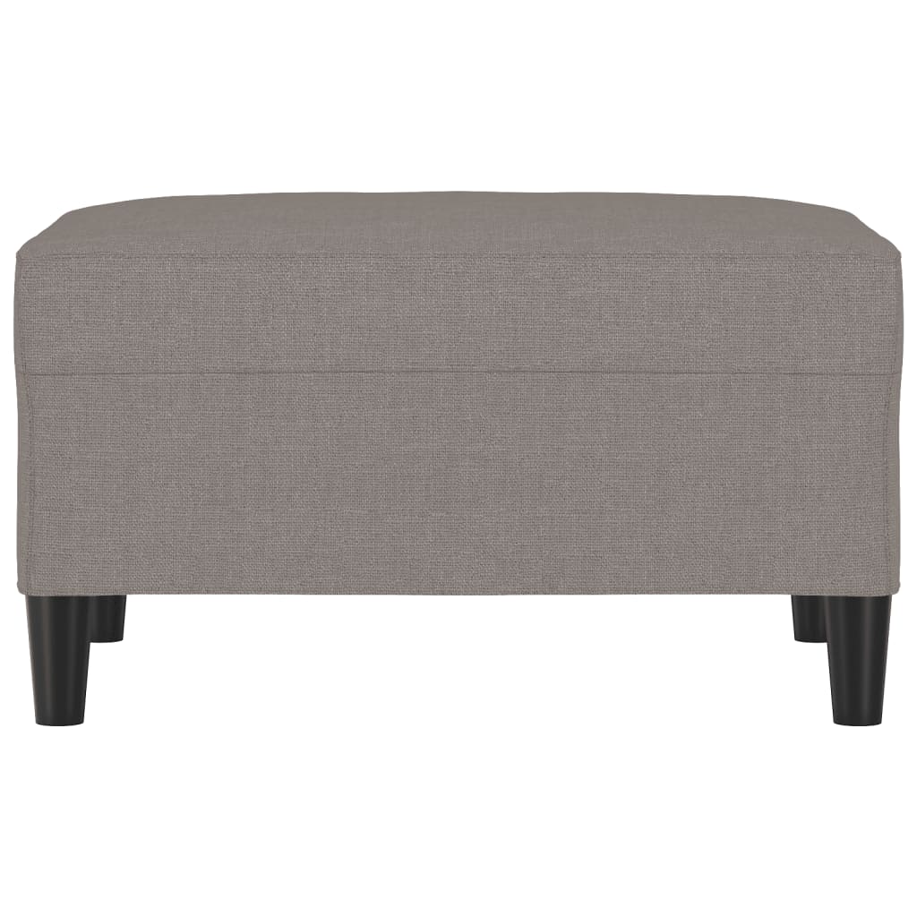 fodskammel 70x55x41 cm stof gråbrun