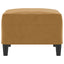 fodskammel 70x55x41 cm velour brun