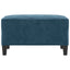 fodskammel 70x55x41 cm velour lyserød